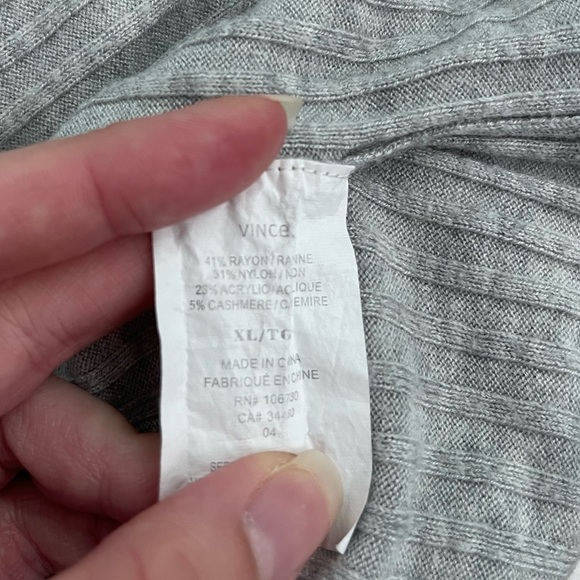 Vince Ribbed Cardigan - Picture 5 of 5